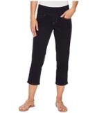 Jag Jeans - Peri Straight Pull-on Denim Crop In After Midnight
