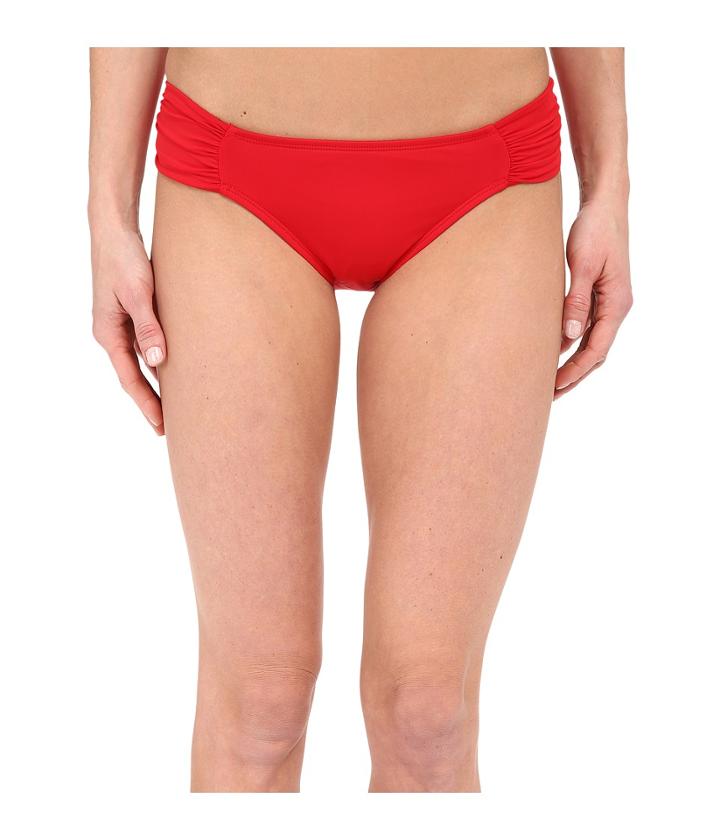 La Blanca - Island Goddess Shirred Side Hipster Bikini Bottom
