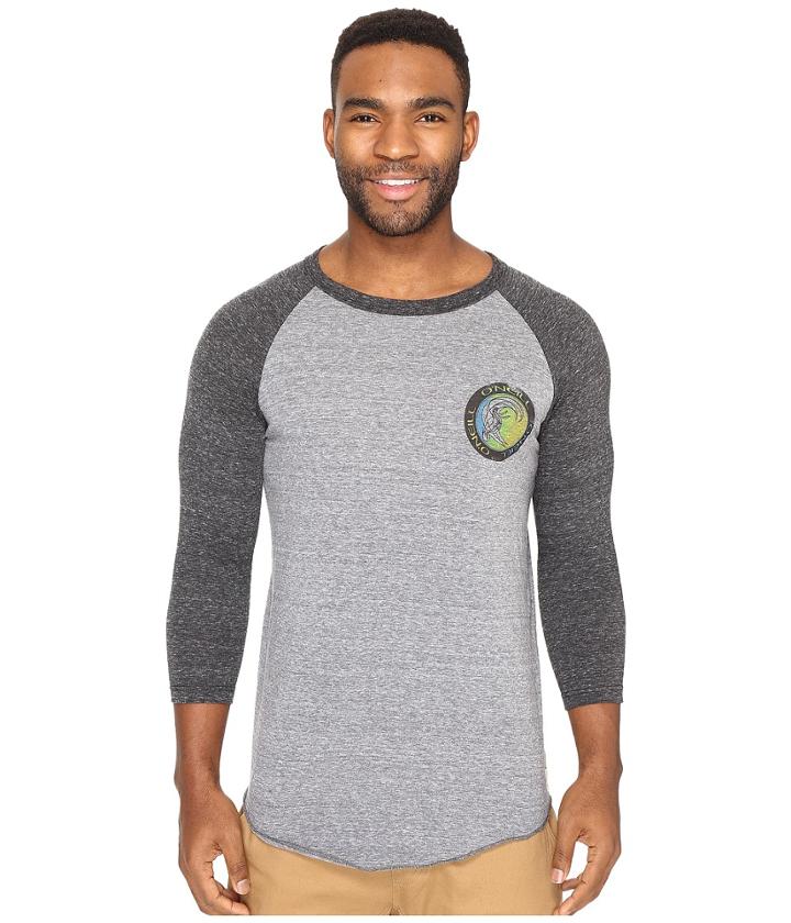 O'neill - Outbound Raglan Long Sleeve Screens Impression T-shirt