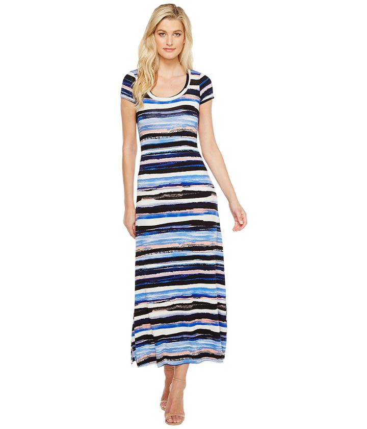 Karen Kane - Painted Stripe Maxi Dress