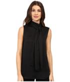 Vince Camuto - Sleeveless Bow Neck Blouse
