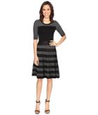 Calvin Klein - Pointelle Fit And Flare Dress