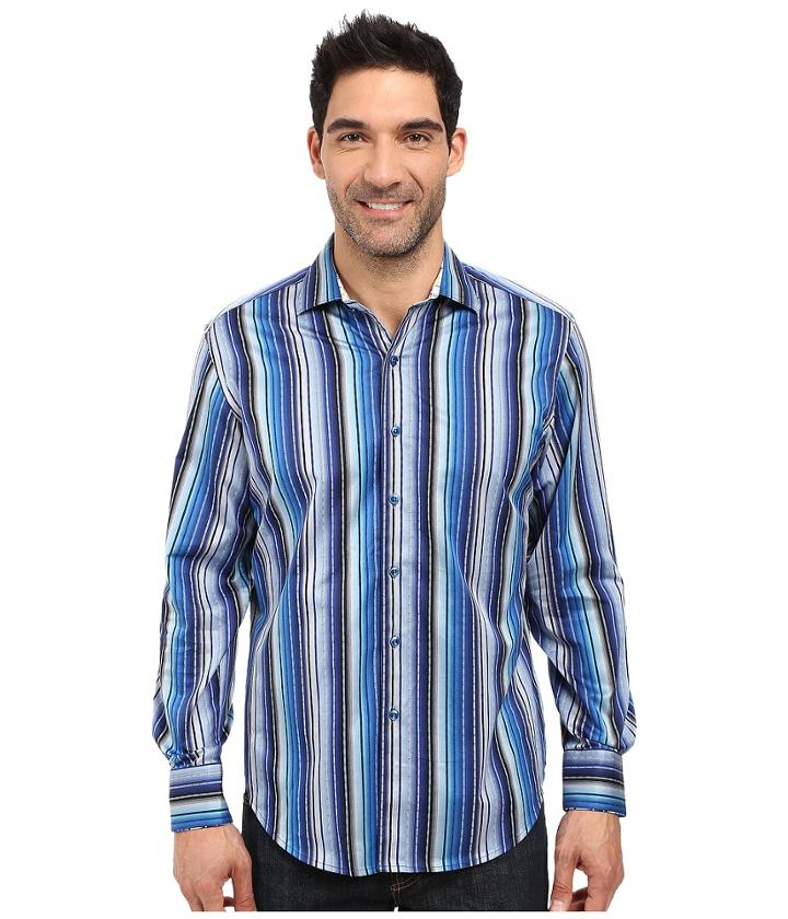 Robert Graham - Tranverse Long Sleeve Woven Shirt