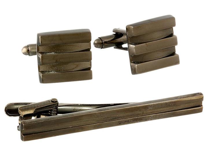 Stacy Adams Tie Clip And Cuff Link Set