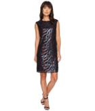 Nic+zoe - Lace Sequin Shift Dress