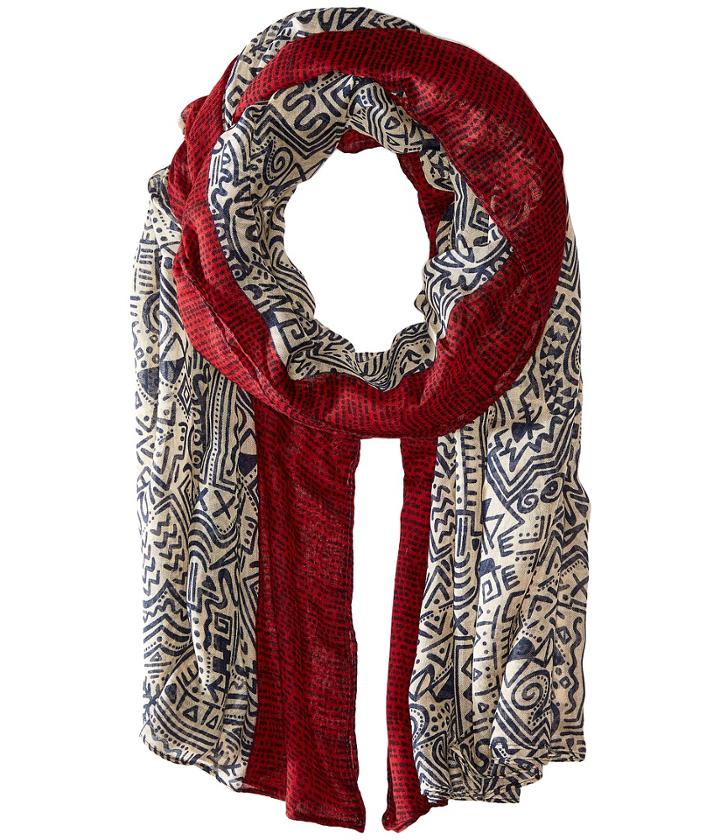 San Diego Hat Company - Bss1542 Multicolor Watercolor Floral Print Scarf