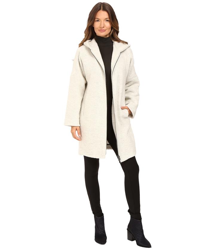 Atm Anthony Thomas Melillo - Cocoon Hooded Zip Coat