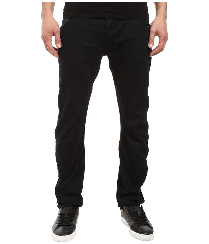 G-star - Arc 3d Slim Pattern Mix In Elwah Super Stretch Dark Aged