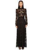 Francesco Scognamiglio - Long Sleeve Lace Gown