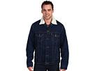 Levi's   Mens - Sherpa Trucker Jacket (dark Stone Denim) - Apparel