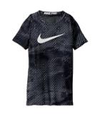 Nike Kids - Pro Short Sleeve Fitted Top Aop