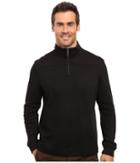 Perry Ellis - Quilted Textured 1/4 Zip Vest