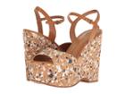 Tory Burch - Logo Heel 135mm Cork Wedge