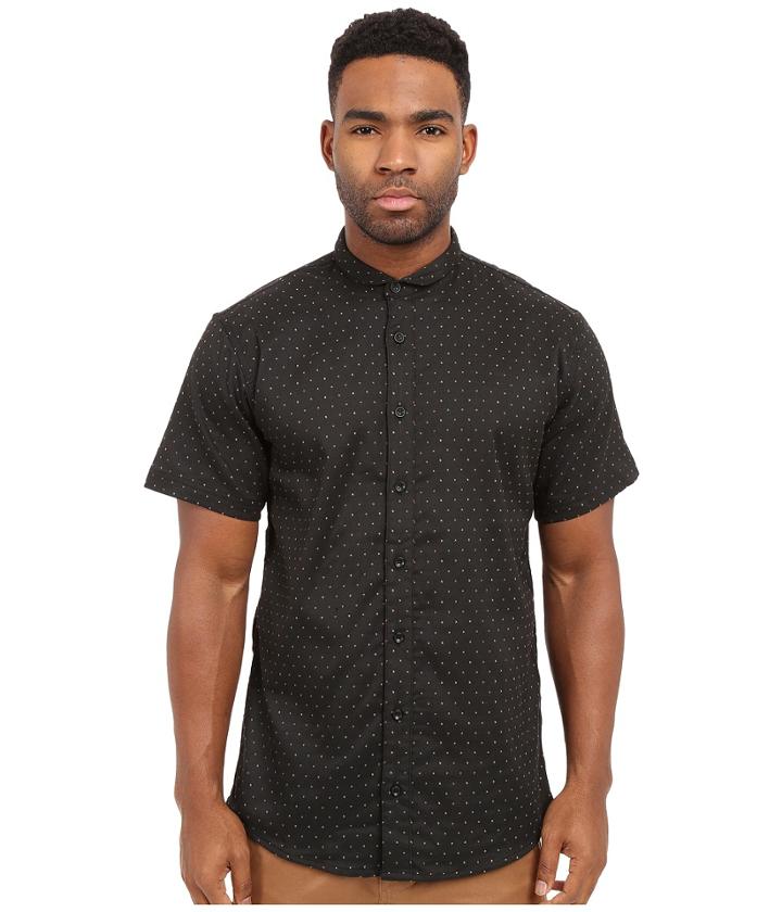 Publish - Valerio - Jacquard Speckled Short Sleeve Woven