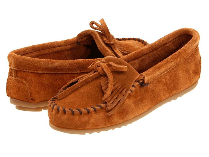 Minnetonka - Kilty Suede Moc