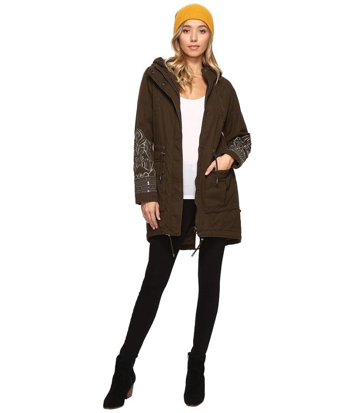 Only - Ally Embellished Long Parka