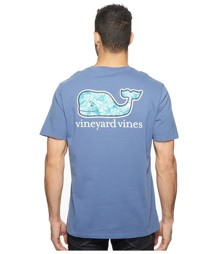 Vineyard Vines - Short Sleeve Turtles Starfish Whale Pocket Tee