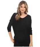 Heather - Long Sleeve Rib Shirt Tail Tee
