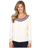 Cruel - Cringle Gauze Blouse Contrast