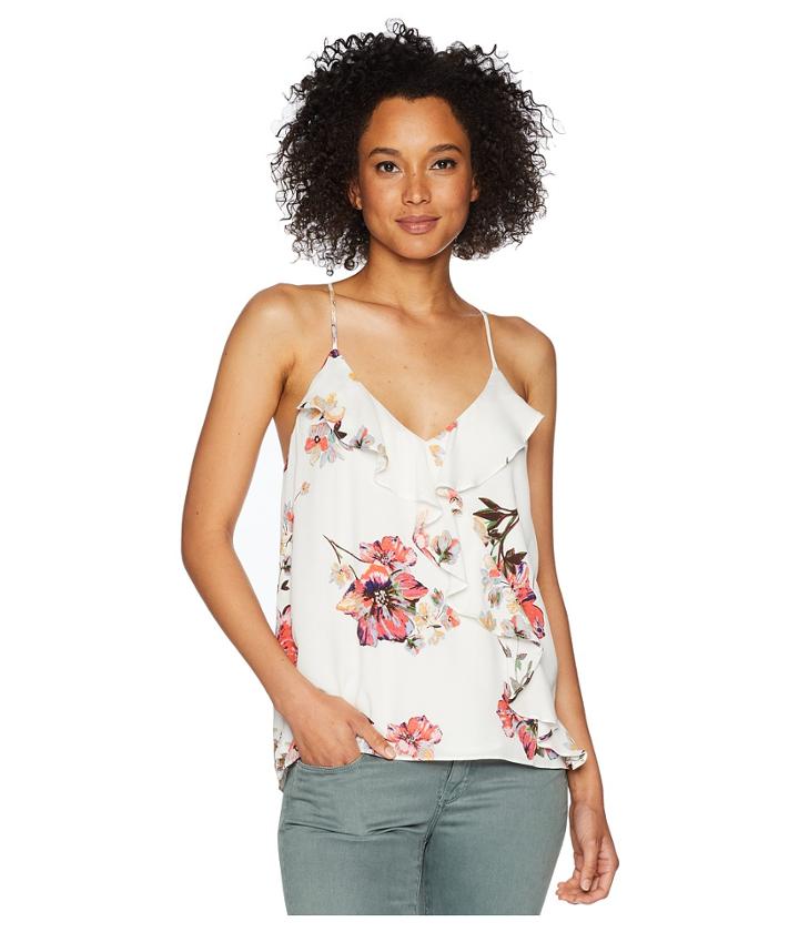 Miss Me - Floral Surplice Cami Top