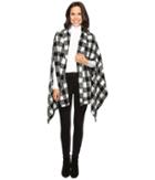 Michael Stars - Buffalo Check Scarf Cape