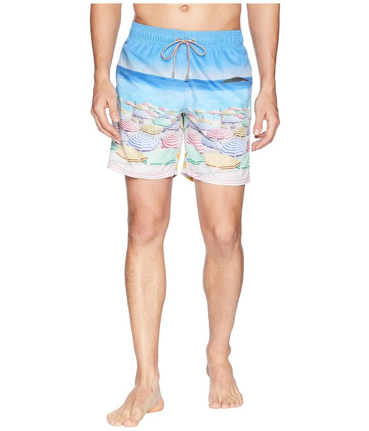 Bugatchi - Retro Beach Swim Trunk