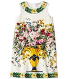Dolce &amp; Gabbana Kids - Caltagirone Vase Print Interlock Dress