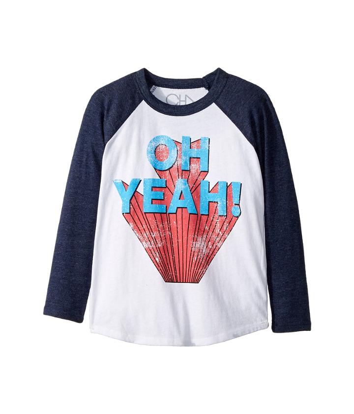 Chaser Kids - Long Sleeve Extra Soft Oh Yeah Raglan Tee