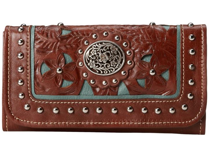 American West - Lady Lace Tri-fold Wallet