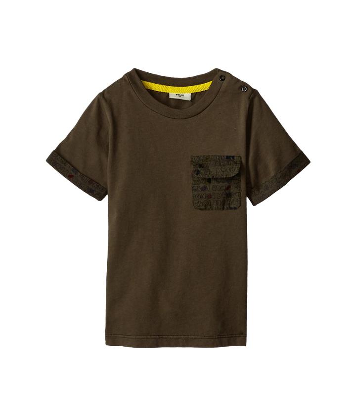 Fendi Kids - Shirt W/ Printed Pocket
