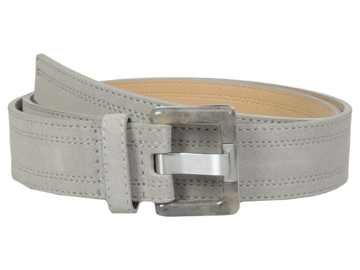 Calvin Klein - 38mm Suede Belt With Stitch Detail
