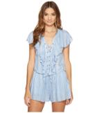 Show Me Your Mumu - Treasure Lace-up Top