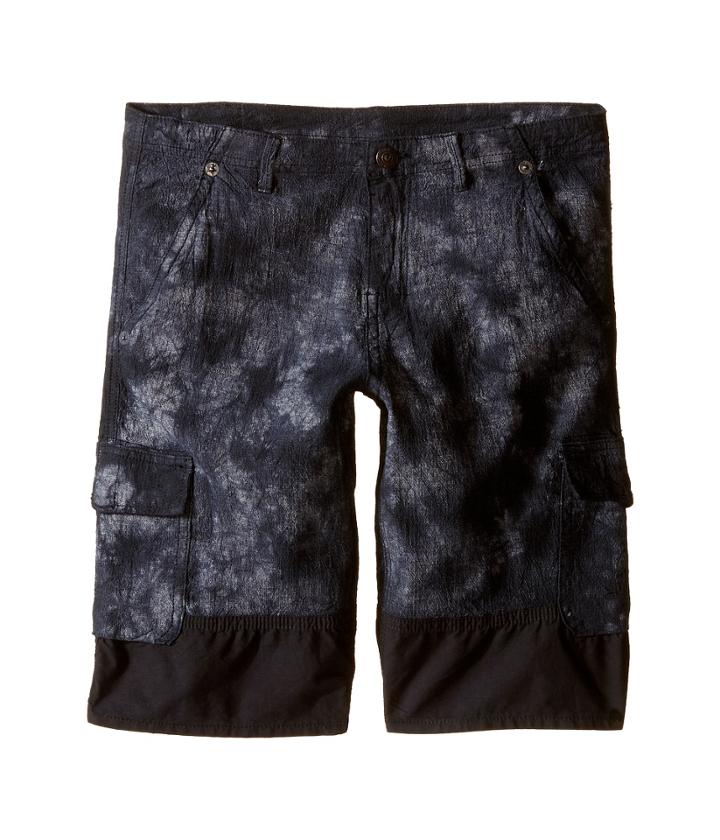 True Religion Kids - Chambray Trooper Cargo Shorts