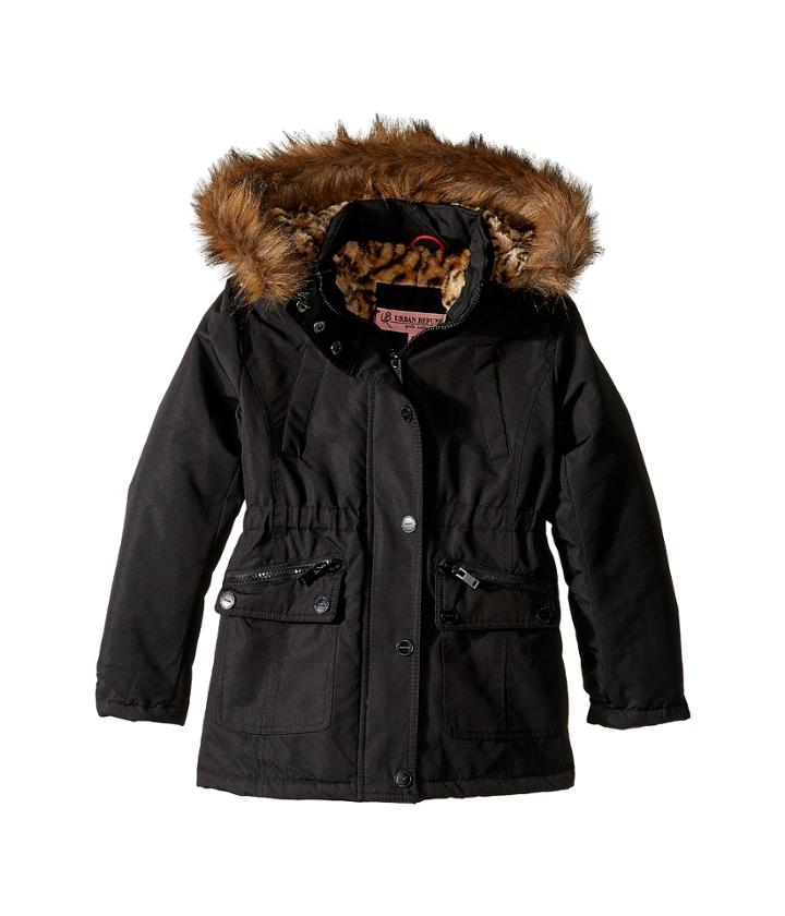 Urban Republic Kids - Feather Touch Ballistic Fur Lined Hooded Jacket