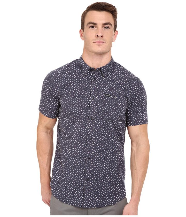 Rvca - Brush Block Short Sleeve Woven