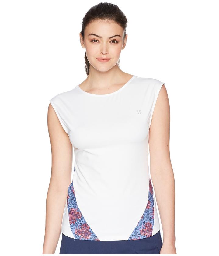 Eleven By Venus Williams - Goddess Collection Backup Cap Sleeve Top