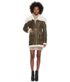 Jil Sander Navy - Lambskin Leather Coat