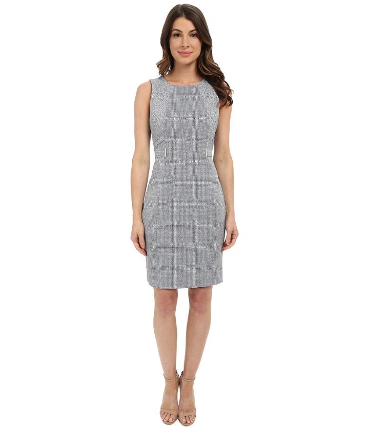 Calvin Klein - Sleeveless Dress W/ Side Blocking