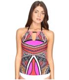 Kenneth Cole - Without Borders High Neck Keyhole Tankini