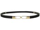 Ivanka Trump - 15mm Smooth Belt With Threaded Eyelet And Stretch Back