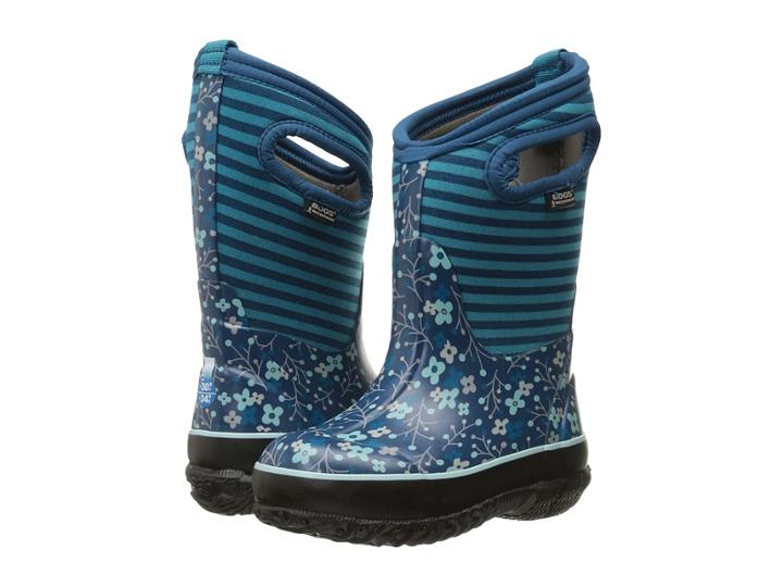 Bogs Kids - Classic Flower Stripes