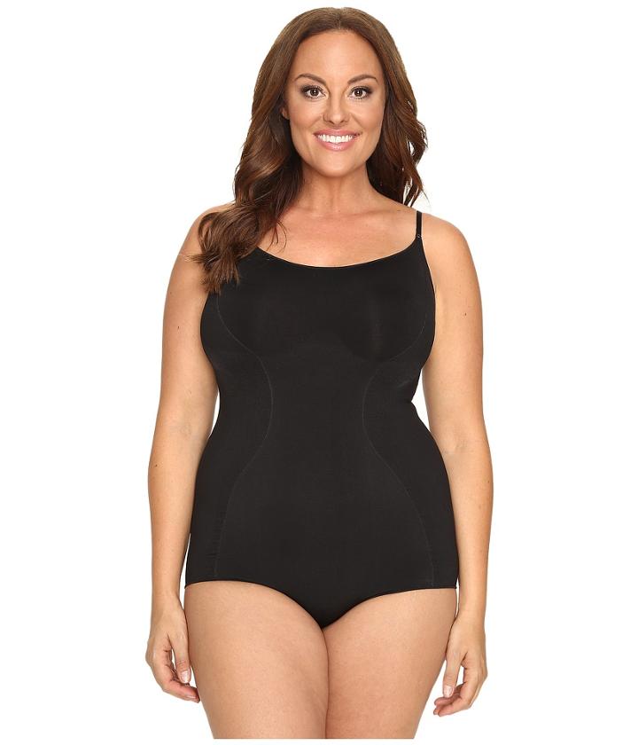 Hue - Plus Size Seamless Shaping Bodysuit
