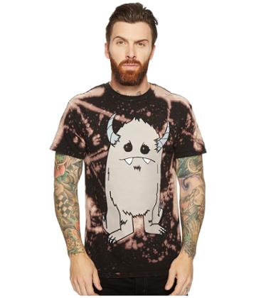Depressed Monsters - Yerman Reverse Tie-dye Splatter Premium Tee