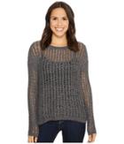 Tribal - Long Sleeve Novelty Tweed Yarn Sweater