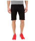 G-star - 3301 Deconstructed Shorts In Cilex Black Superstretch Rinsed
