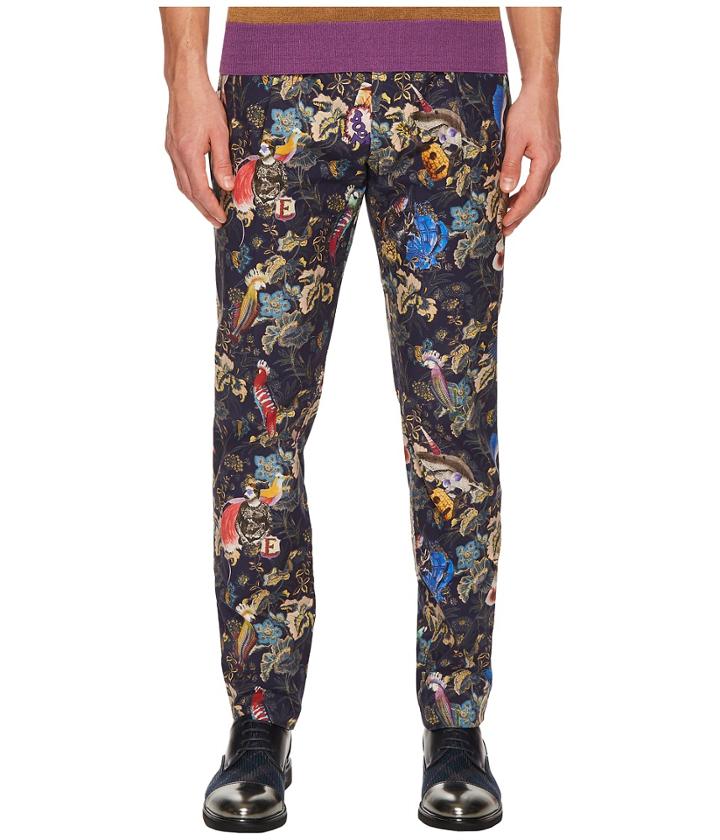 Etro - All Over Print Pants