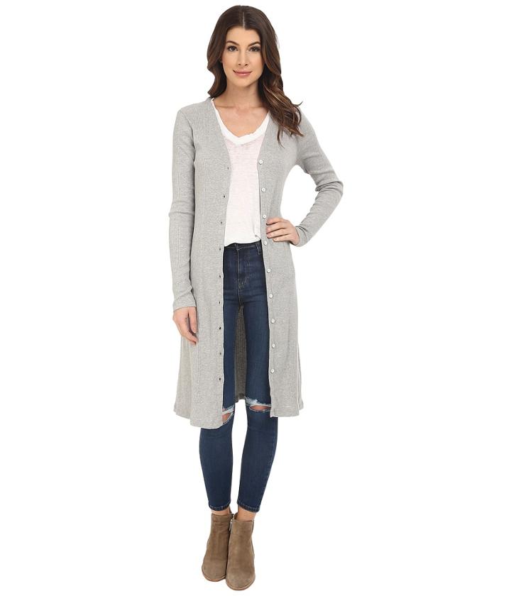 Three Dots - Cherry Midi Cardigan