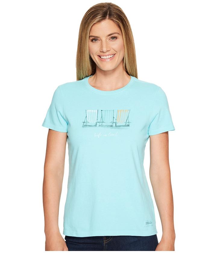 Life Is Good - Beach Chairs Crusher Tee