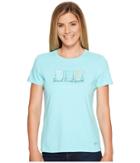 Life Is Good - Beach Chairs Crusher Tee