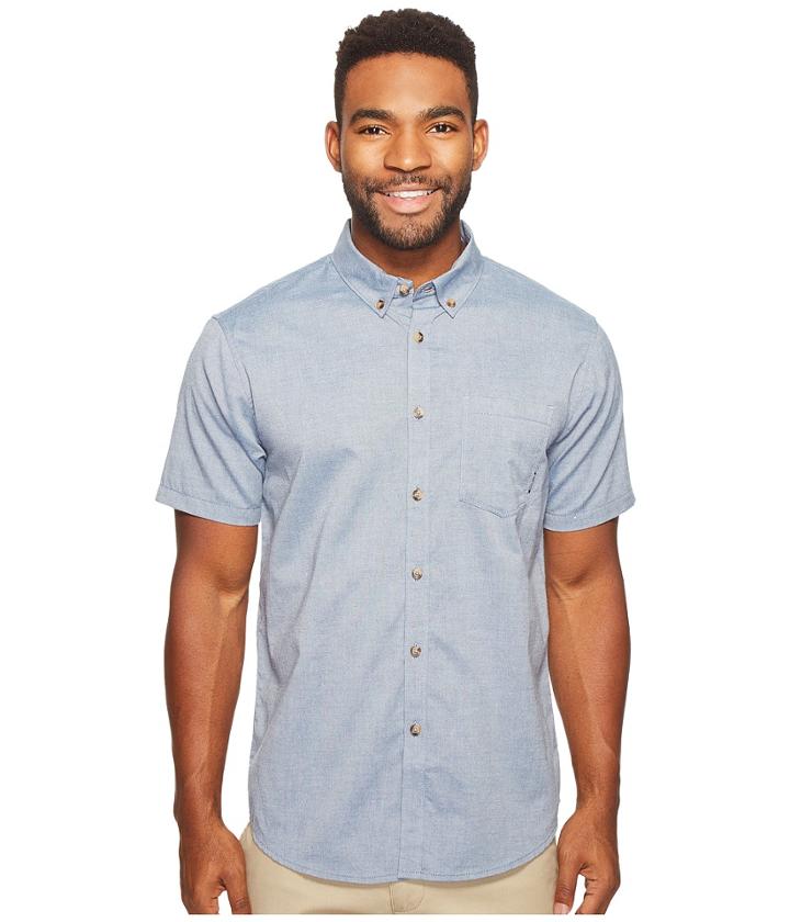 Billabong - All Day Oxford Short Sleeve Woven Top